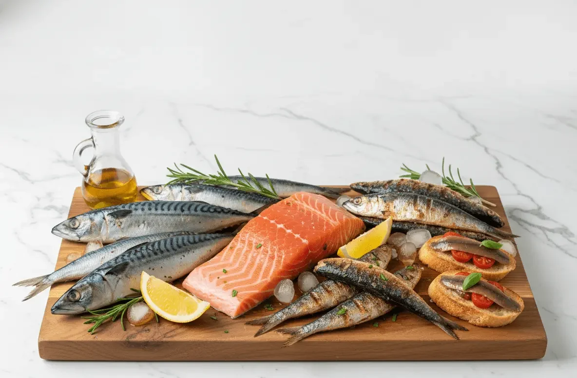 pescados con mas omega 3